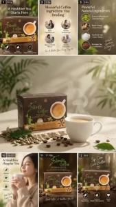 100% Original SlimFit 减脂咖啡 Slimming Coffee｜Green Coffee Bean Extract