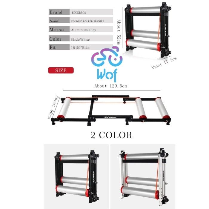 ROCKBROS%20W5BK%20Bike%20Trainer%20Roller%20Foldable%20Sepeda%20Lipat%20MTB%20Road%20W5W%20-%20Image%202