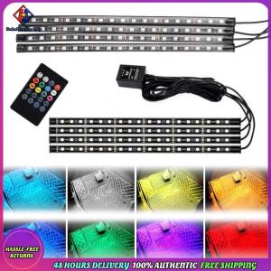 Vodool 72 LEDs Under Dash Ambient Night Light Auto Interior Decorative Lamp for Universal Cars Accessories