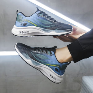 New mens lightweight running shoes breathable mesh sports shoes student shoes mens casual shoes