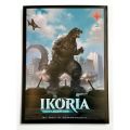 Magic The Gathering MTG Ikoria: Lair Of Behemoths Limited Edition Godzilla Sleeves Brand New. 