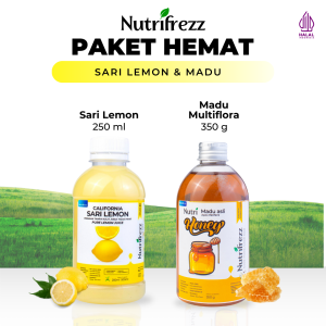 Paket Detox - 2 in 1- Sari Lemon - Madu - 250ML