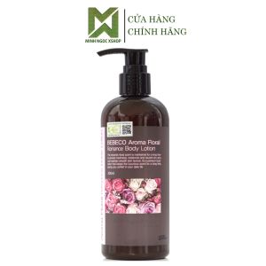 Sữa dưỡng thể Bebeco sữa dưỡng thể sáng da hương thơm lãng mạn Bebeco Aroma Floral Romance Body Lotion 300ml chính hãng