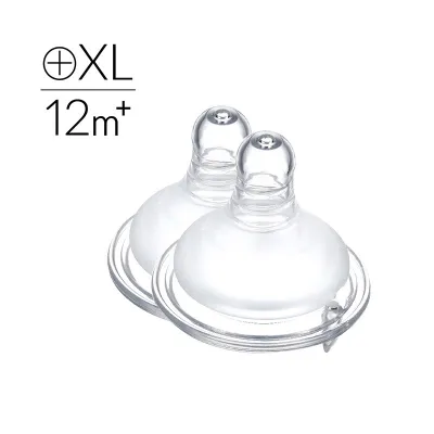 Simba Ultra Soft Anti-colic Wide Neck / Standard Neck Round Hole / Cross Hole Nipple Teat Botol Susu Bayi Puting