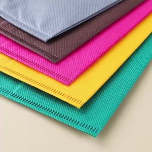 50 Pcs Sando Eco Bag 5 Sizes Non-woven Vest Tote Bag Shopping Take Out Gift Grocery Storage Handbag