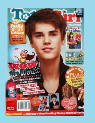[PRE-LOVED OLD COPY] TOTAL GIRL Magazine May 2011 JUSTIN BIEBER