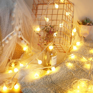 Decorative small cute bulb-like design Led lighting 3AA batteries