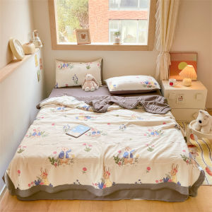 ผ้าห่มนวมใยไหม 3/5/6ฟุต น้ำหนักเบาและระบายอากาศได้ดี