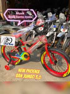 sepeda bmx anak laki laki new phoenix NP-2203-2 ban jumboo 3.0