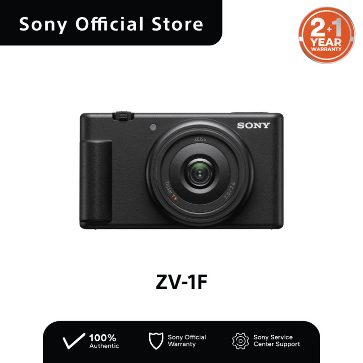 Sony ZV-1F Vlogging Camera Compact and Wider angle Free