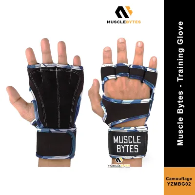 Muscle Bytes - Training Glove Half Finger Anti-Slide YZMBG [M / L / XL] [Fitness Glove / Gym Glove]