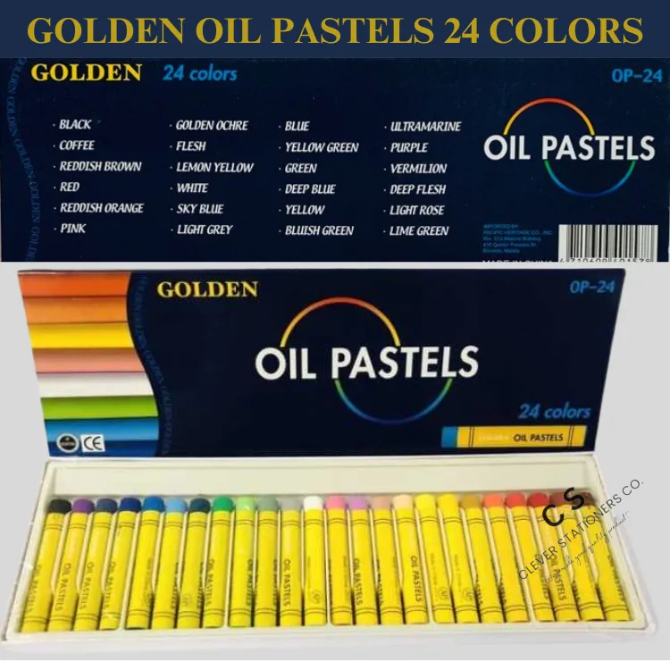 Golden Oil Pastels 8 colors