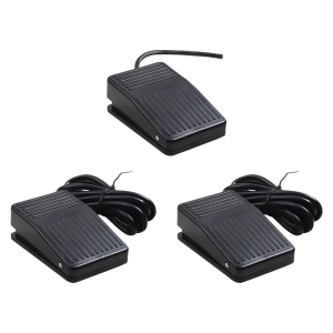 Industrial Foot Pedal Switches 10A Handsfree Operation Plastic Switches Nonslip Foot Pedal Upgrades for Workshop