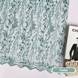 Kain Tile Bordir Kain Tulle Tile Bordir Bahan Tile Kain Tile Mutiara Tile Bordir Kain Tille Kain Tile Akar Mutiara