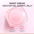 L'Oreal Paris Glycolic Bright Glowing Night Cream - Skin Brightening Krim Malam Pelembab Loreal Glyco Acid AHA Exfoliating Anti Dark Spot Wajah Peeling Muka. 