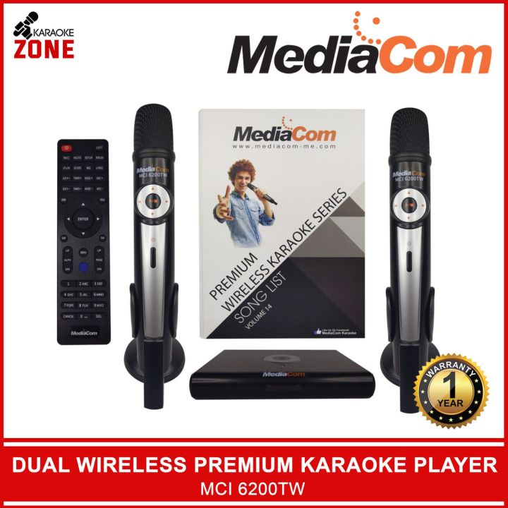 Mediacom MCI 6200TW Karaoke Player Mediacom Dual Wireless