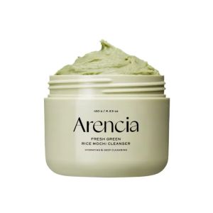【SG Local delivery】Arencia Fresh Green Rice Mochi Cleanser 120g | Removing blackhead Improve Acne Purifying Hydrating