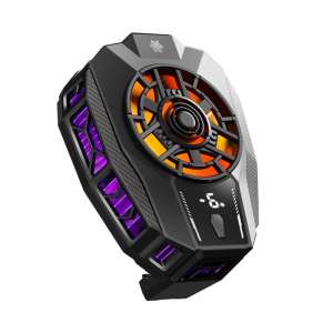 Quạt tản nhiệt điện thoại sò lạnh C50 Led RGB Gaming sò lạnh cỡ lớn 30x30mm giảm nhiệt nhanh