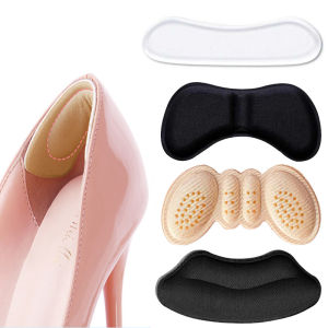1/3 Pairs Heel Insoles Pads Patch Self Adhesive Heel Stickers Pain Relief Anti-wear Cushion Heel Protector Back Sticker Shoes Insert Insole