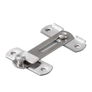 Avet Stainless Steel Swivel Bolt Door Latch Slug Catch Hasp Lock for Slide Gate Fence Partition Fold Door