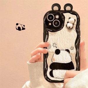 MOR Case Vivo Y01 Y15S Softcase Silicon Tepi Gelombang Motif Karakter Panda & Lotso Bear