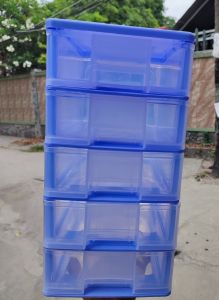 Tủ Nhựa Nhỏ 5 Ngăn Đựng Vừa Giấy A5 ( Tủ Y Tế Tủ Để Bàn)- Tủ nhựa tomi Size Giấy A5 Gọn Xinh Tiện Dụng