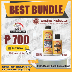 Jet 1 Extreme Oil Engine Protector (250mL/60mL BUNDLE)