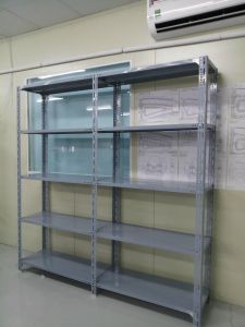Kệ Sắt V Lỗ Đa Năng Rộng 05m x Dài 1m x Cao 1m-12m-15m-2m - 3456 Tầng – Lắp Ghép Đa Năng