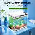 YEE Aquarium Tank, Automatic Feeding & Humidifying, Ultra 4K Glass Desktop Small Fish Tank, Eco-Friendly. 