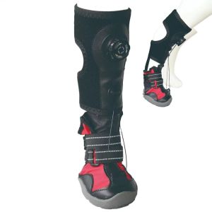 OUTOPEN Anti Dirt Corrective Dog Shoes Wear-Resistant Anti Drop Paw Protectors Dog Joint Fixation Adjustable Drops Foot Brace Outdoor