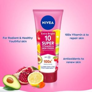 Hand Body Serum Nivea Extra Bright Extra Whitening Care Protect 180ml