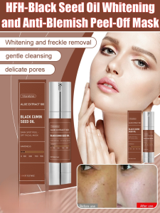 ✨Hot sale✨[Blemish/Anti-Acne] Black Seed Oil Whitening And Anti-Blemish Peel-Off Mask0/Nourishing And Hydrating Skin Care Peel-Off Mask/Niacinamide Brightening Mask/Hydrating And Gentle Cleansing Peel-Off Mask