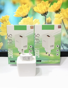 Batok Adapter HP OPP RENO 8 PRO 5G 80W Support Fast Charging