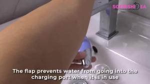 Ultrasonic Facial Wash Cleaning Brush Electric Cleansing Face Machine Washing Beauty Device Clean