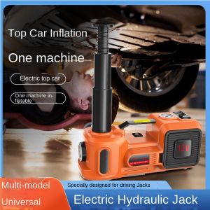 Electric hydraulic jack 5 ton air pump vehicle electric wrench 12V vehicle off-road vehicle tire changing tool crocodile jack