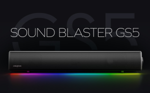 Creative Stage Air V2 20w & Stage SE Mini 24w & Stage 2.1 V2 160w & Stage Pro 2.1 160w & GS3 COMPACT RGB 24w & GS5 RGB 60w with Subwoofer Clear Dialog&Surround by Sound Blaster Bluetooth Soundbar