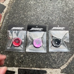 Alumínio Alloy Bike Headset Top Caps Road Bike Stem Headset Top Caps Cover with Screw Bicycles Accessories Enduring