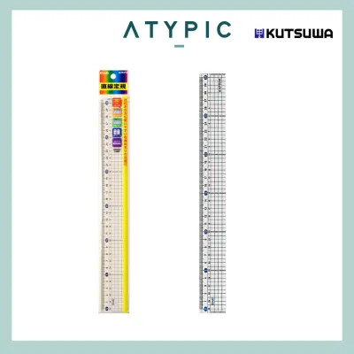 Kutsuwa Stad 30cm Straight Ruler
