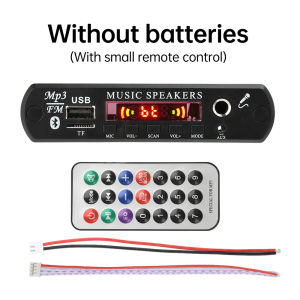diymore DC 12V Mp3 Bt Decoding Board Audio Decoding Module Without Amplifier With Microphone Function Audio Accessories