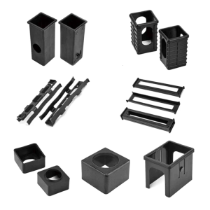 Glides Square Tube Sleeve Metal Pipe Sliding Sleeve Variable Diameter Tubing Plug for Fitness Training Exercise