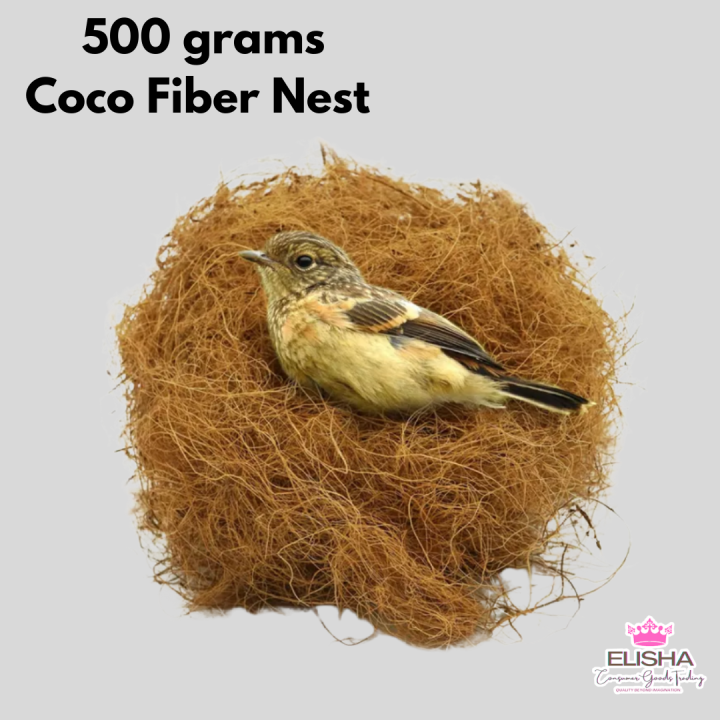 500 GRAMS PET BIRD NESTING MATERIAL FOR CAGES COCONUT FIBER FOR PARAKEET AFRICAN BIRDS AND OTHER DOMESTICATED BIRDS Lazada PH