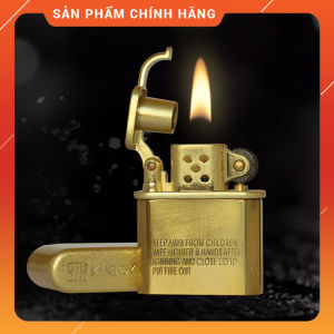 Hộp Quẹt Bật Lửa Zorro Kuboy KZ506 Thiết Kế Độc Lạ Cổ Điển Sang Trọng - Dùng Xăng Đá Cao Cấp