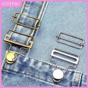 JCSYFAC  Dungaree Fasteners Clip Brace Buckles With Jeans Buttons Set For Denims Jackets Home DIY Apparel Sewing Supplies