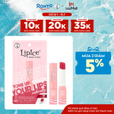 Son dưỡng có màu hiệu chỉnh sắc môi Lipice Sheer Color 2.4g