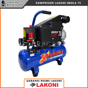Mesin Kompresor Angin Oli Lakoni Imola 75 3/4 HP 10 Liter