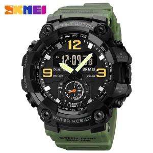 SKMEI 1965 Sport Watch for Men Military Date Countdown Clock Digital Mens Waterproof Shockproof Wristwatches 1637