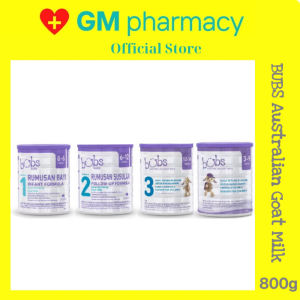 Bubs Australian Goat Milk Susu Kambing 800g All Stages (S1 Infant/S2 Follow Up/S3 Toddler/S4 Junior)