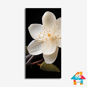 RUNABEE HIASAN DINDING DEKORATIF (15X30) BUNGA PAJANGAN KAYU ARTISTIK DEKORASI POSTER