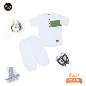 New Stelan Baju Koko Anak Bayi 0-5 th - Koko Anak Bayi Omar - Baju Koko Anak Laki Laki