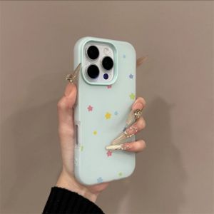 Phone Case For POCO C61 C71 C75 X3 X5 X5 C50 C51PRO X6 X7 M2 M5S M6 M7 PLUS PRO Colorful Star Ins 2 in1 Jelly Shockproof Silicone TPU Case Cover GDK064A